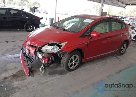 2012 Toyota Prius Two from USA, damaged, VIN JTDKN3DU3C1512004